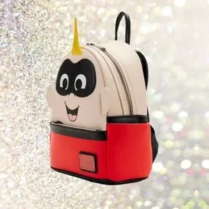 Loungefly Pixar D23 Expo Incredibles Jack Jack Light-Up Cosplay Mini Backpack Amazon.com | Loungefly Pixar Incredibles Jack Jack Light-Up  main image 4